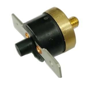 China T24-RF2-PB KSD301 Bimetal Thermostat(PPS case; Brass CAP; Max Ambient Temp 200℃, height 9.6mm) for sale