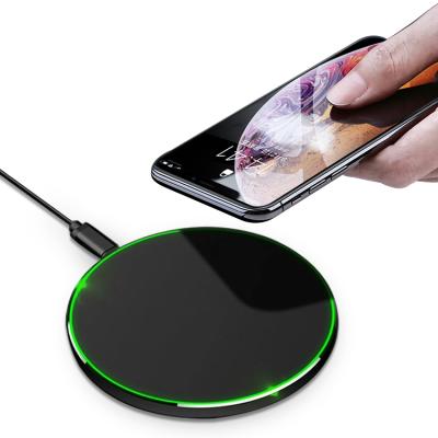 China OEM or ODM Mobile Phone Smart Radio Charging Pad, Universal 10w Qi Radio Pad Fast Charging Qi Radio Charger for sale