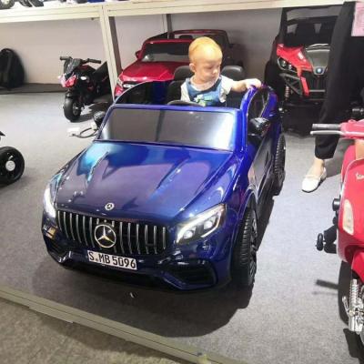 China Ride On Toy 2019 Luxury New Large Size Remote Control License Ride On Car GLC63C for sale