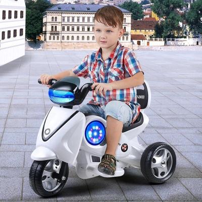 China Ride On Toy Kids Tricycle Ride On Car Musical Battery Powered Electric Motorcycle for sale