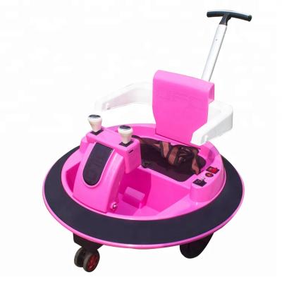 China Ride On Toy Rotate Battery Remote Control Children Play Car With Led Light For Baby for sale