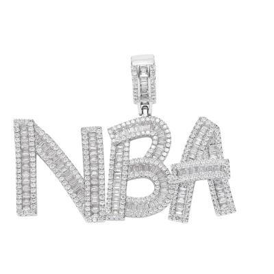 China 2021 Hiphop New Arrival HipHop Jewelry CZ Full Best Quality Iced Out Design Charm Wholesale Pendants for sale