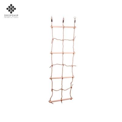 China Dropship Success High Quality Outdoor Tree Climbing Net Folding Ladders For Kids Gym Climbing Rope for sale