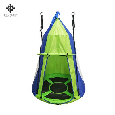 China SA-010 factory modern hot sale outdoor fabric patio hanging swing for kids kids tent swing set for sale