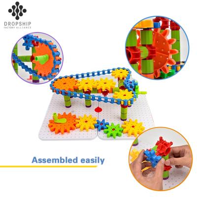 China Lovely DS-TY1006 Science Educational Fun Toy Set For 3 Years Old And Building Blocks 3D Plastic Toys for sale