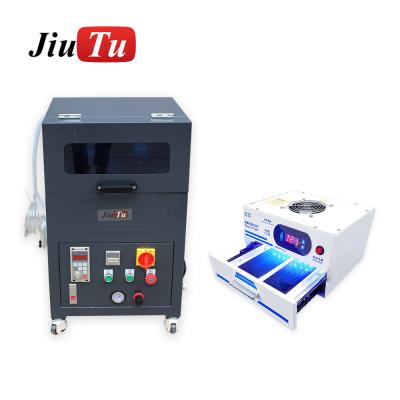 China Scratches Light Box LCD Touch Screen Phone Glass UV Grinding Machine Compressor Built-in Model Polishing Machine for sale