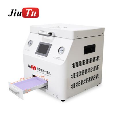 China Combine both OCA vacuum laminating and bubble removing all in one laminating machine for LCD screen repairing touch screen OCA bubble free laminator for sale