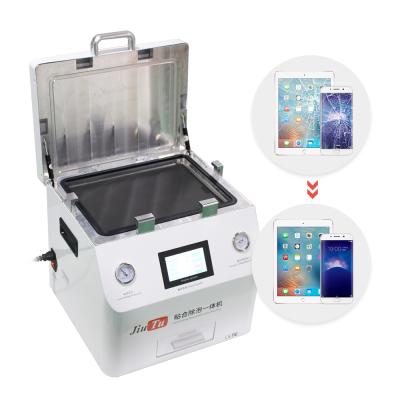 China Combine Both OCA Vacuum Laminating And Bubble Removing 6 In 1 Automatic Bubble Removing Machine For iPad Air 2 Mini 4 Screen Repair OCA Vacuum Laminator for sale