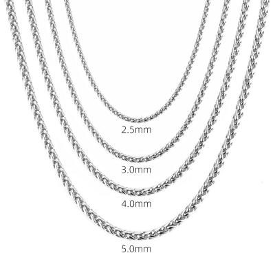 China Fashionable High-Grade Stainless Steel Keel Chain Necklace European-American Style Men Hip Hop for sale