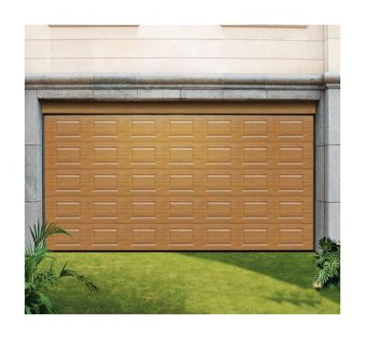 China Customized Modern Garage High Security Automatic Or Manual Overhead Sectional Door for sale