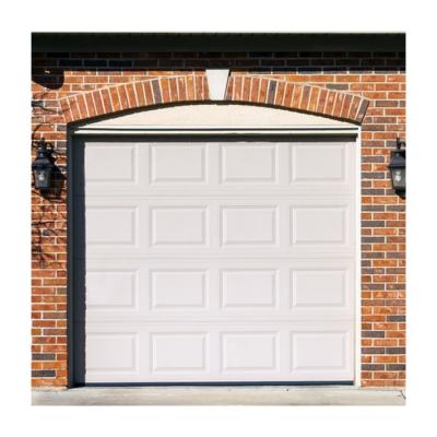 China Modern Low Price Windproof Wholesale Galvanized Steel Electric Overhead Garage Sectional Door for sale