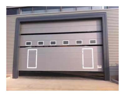 China Top Quality Modern Top Door High Speed ​​Factory Hanging Automatic Sectional Door for sale