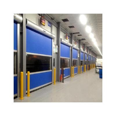 China Modern Energy Saving Door Heat Preservation Chemical Industry PVC High Speed ​​Door for sale