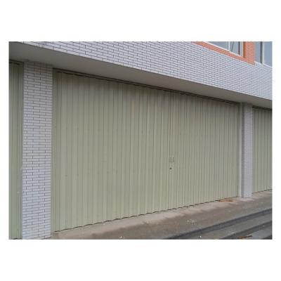 China Customized Exterior Steel Folding Windproof Accordion Door With Certificate for sale