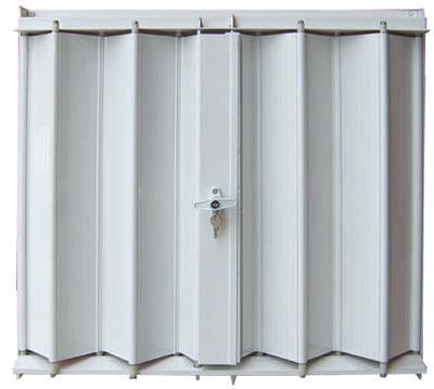 China Professional exterior sliding folding folding door hurricane accordion windproof for sale