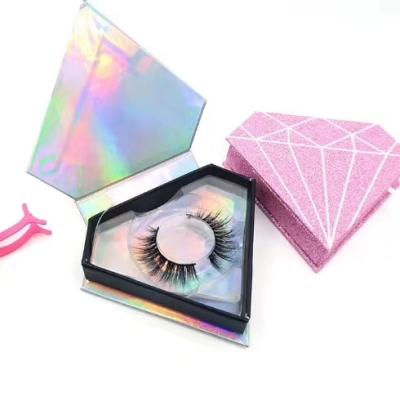 China Long Private Label Custom Wholesale Natural Mink Lashes Strips Eyelashes 25MM 3d Mink Eyelashes Vendor for sale