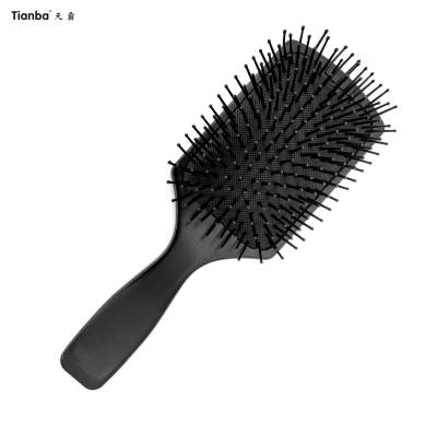 China Best Item Paddle Hair Brush Plastic Anti Static Hair Brush For Dry Hair for sale