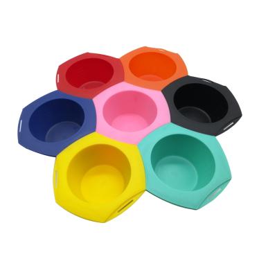 China Amazon Portable Convenient Hot Selling Professional Salon Use Colored Tint Bowl Set Hairdressing Dye Bowl for sale