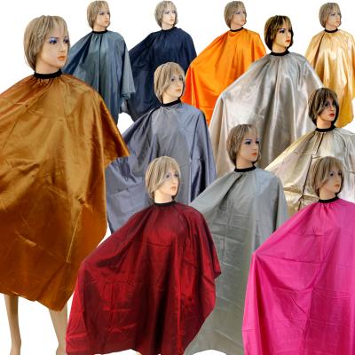 China Raincoat ; Adjustable Size Barber Cape Waterproof Professional Hair Cutting Cape Unisex Professional Hair Salon Waist Neck Neck Cape for sale