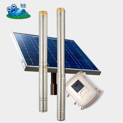 China Simple Structure DC AC Solar Submersible Pump Water Pump Solar Borehole Pumps for sale