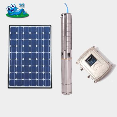 China Structure Dc 3hp 5hp 7hp Single Solar Pump And Submersible Water Pumps System for sale