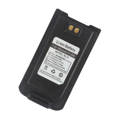 China Original BAOFENG Factory UV-9R Radio Battery 7.4V 1800mAh/13.3Wh BL-9 1800 mAh for sale