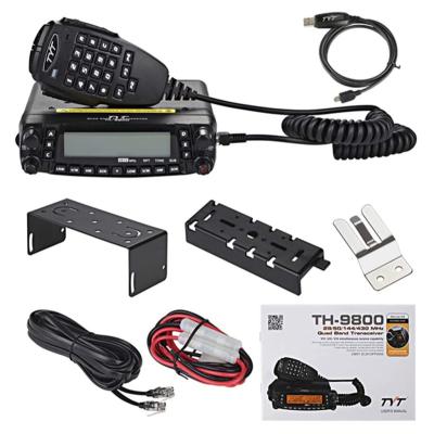 China Original Factory 50W Long Range Quad Band Truck Mobile Car Radio TYT TH-9800 TH9800 TH9800 for sale