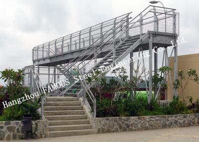 China Prefabricated Steel Pedestrian Bailey Bridge Heavy Loading Capacity for sale