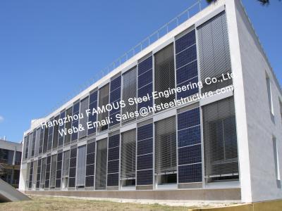 Chine Mur rideau en verre (photovoltaïque) Bâtiment-intégré solaire de façades de picovolte avec le revêtement solaire de modules à vendre