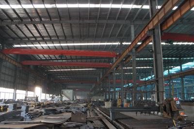 China Q235 , Q345 Light Frame Industrial Steel Buildings For Textile Factories for sale