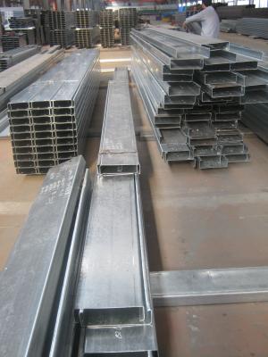 China Anti-rust paint C Z Purlin Galvanised Steel Purlins Fabricated By Hongfeng for sale