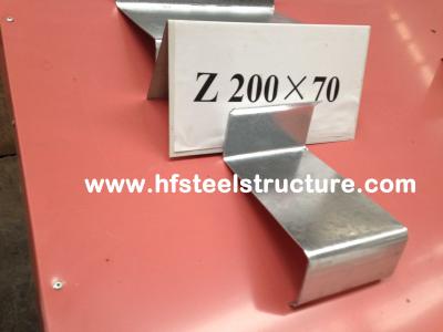 China Custom Light Galvanised Steel Purlins For Warehouse Roof And Wall C Channel for sale