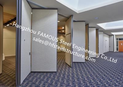 Κίνα Επιτροπή PVC που διπλώνει τις Soundproof συρόμενες πόρτες χωρισμάτων ακκορντέον πορτών για τη αίθουσα συνδιαλέξεων προς πώληση