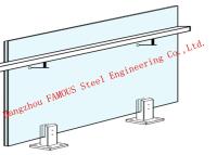 중국 가정 훈장 금속 실내에를 위한 알루미늄 유리제 난간 U 채널 바닥 그리고 야외에서 판매용