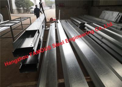 China Galvanisierte Stahlpurlins Cee Channel mit Balustraden-Rahmen der Aluminiumlegierungs-5052-H36 zu verkaufen