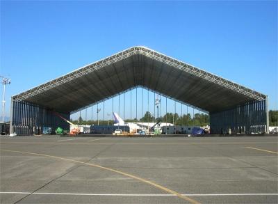 China Bad galvanisiertes Stahlflugzeug-Hangar-Gebäude-langlebiges Gut, vorausbestellter Entwurf zu verkaufen