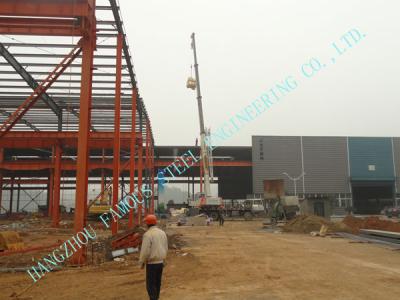 China Multi aço do período do frontão - as construções moldadas pré-fabricaram padrões de ASTM 82' X 96' seção de H à venda