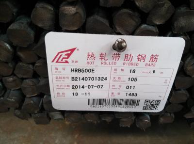 中国 高力反地震補強鋼鉄 Rebar 販売のため