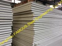 China Structural Polyurethane Sandwich Panels Soundproof With Color Steel for sale