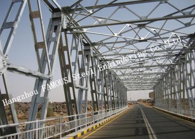 China AWS D1.1D1.5 fabricou o padrão modular de aço de Bailey Bridge Truss Girder America à venda