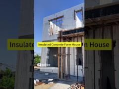 Insulated Concrete Forms Straight Board 90 Corner T Shape Icfs Wall Build Blocks