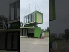 Famous Pre - Engineered Building Practical 20ft Container House For Living House