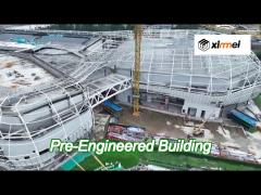 welding, braking, and painting steel pipe metal truss buildings and sports stadiums