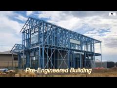 light gauge steel framed villa pre engineered building uk british standard