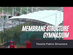 Membrane Structure Commercial Steel Building With PVC PVDF PTFE