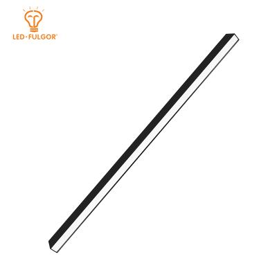 China Black 100LM/W Full Color Aluminum Profile 36 Watt Pendant Linear Led Lighting System For Office for sale