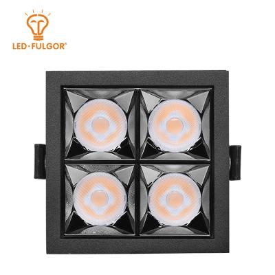 China 80lm/w Hot Sale Product Hotel Home Office 5w 9w 12w 15w 25w Indoor 30w Recessed Square Led Down Lamp for sale