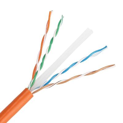 China LAN cabling manufacturer wholesale price network cat6 fire resistant pure copper cable for sale