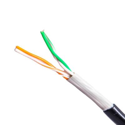 China Internet Two Pair High Quality Bare Copper Telephone Cable 4*/0.5 24AWG 99.99% 3C ROSH CE 305m for sale