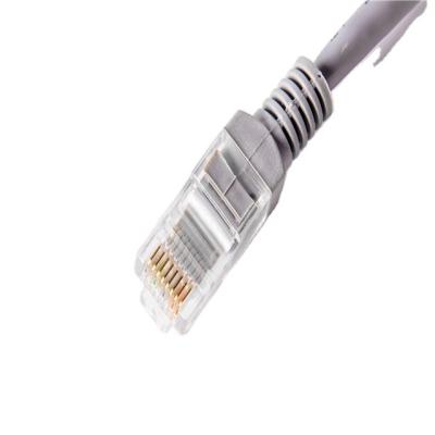 China 2M UTP cat6 patch cord 4Pairs 23AWG cat6 LAN cable network good quality UTP pure copper cable for sale